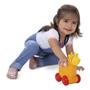 Imagem de Brinquedo Educativo De Puxar Baby Fofo Girafa Com Chocalho