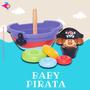 Imagem de Brinquedo Educativo Didático Monta E Desmonta Baby Pirata