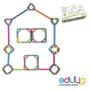 Imagem de Brinquedo Educativo Edulig Criativo Módulos - 26 módulos e 50 varetas - FVFKNJ7BB - Edulig