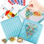Imagem de Brinquedo Educativo Geoplano - Desenhando com Elásticos