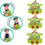 Imagem de Brinquedo Educativo Infantil de Encaixar Interativo Baby Monster Mercotoys