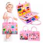 Brinquedo Educativo Infantil Maleta de Atividades Aprendizados Pedagógica Montessori Sensorial Diversão para Bebês Crianças - Brastoy Imagem de Brinquedo Educativo Infantil Maleta de Atividades Aprendizados Pedagógica Montessori Sensorial Diversão para Bebês Crianças