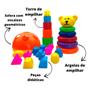 Imagem de Brinquedo Educativo Montar E Empilhar Criança De 1 a 2 Anos