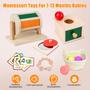 Imagem de Brinquedo Educativo Montessori Starrykids (7-12 Meses) - 7 Brinquedos