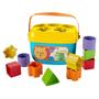 Imagem de Brinquedo educativo para bebe - balde de blocos fisher price