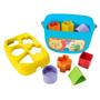 Imagem de Brinquedo educativo para bebe - balde de blocos fisher price