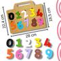 Imagem de Brinquedo Educativo Pedagógico Com Letras, Formas E Números - Nybc