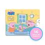 Imagem de Brinquedo Educativo Quebra-Cabeça Gigante Peppa Pig 45x35 Madeira Jogo Infantil Coordenação Motora Lógica - Nig 0528