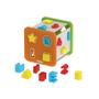 Imagem de Brinquedo Educativo Super Cubo Didático Em Madeira Com Peças Plásticas 850 - Junges