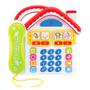 Imagem de Brinquedo Educativo Telefone Divertido Com Luz E Som DMT2961 - DM Toys