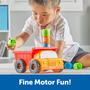 Imagem de Brinquedo Educativo Tony the Peg Stacker Caminhão de Entulho - Para Crianças Acima de 18 Meses