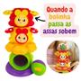 Imagem de Brinquedo Educativo Torre Joaninha bebê empilhar didático Infantil - JP BRINK