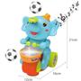 Imagem de Brinquedo Elefante baterista com bolinha flutuante - TOYS