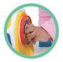 Imagem de Brinquedo Encaixar Educativo Para Bêbe Gira Baby Didático +12 Meses