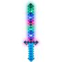 Imagem de Brinquedo Espada Pixel Minecraft 58Cm Som E Luz - ul Nº18