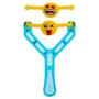 Imagem de Brinquedo estilingue e 2 caretas smile para disparar emoji - ART BRINK