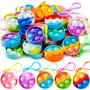 Imagem de Brinquedo Fidget Keychain JOYIN Pop - Pacote com 30 - Para Crianças de 4 a 12 Anos