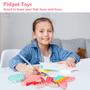 Imagem de Brinquedo Fidget Push Bubble ASONA para Meninas - Pacote com 4 Unidades