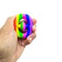 Imagem de Brinquedo Fidget Toy Antistress Push Aperto De Mão Palma Pop