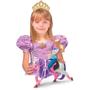 Imagem de Brinquedo Figura Cavalo Fashion Rosa E Acessorios 2458 - Lider Brinquedos