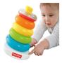 Imagem de Brinquedo Fisher Price Bebê 1 Ano Pirâmide De Argolas Mattel