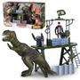 Imagem de Brinquedo Forte Militar Dino Park Dinossauro Com Boneco Soldado 0104 - Samba Toys