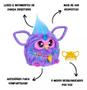 Imagem de Brinquedo Furby Roxo C/ 5 Módulos De Voz E 15 Acessórios - Hasbro F6743