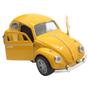 Imagem de Brinquedo Fusca Coleção Miniatura Fricção Abre As Portas Escala 1:32(Amarelo)