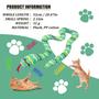 Imagem de Brinquedo Gato Catnip Andiker Snake - Conjunto com 4 Brinquedos de Primavera