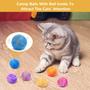Imagem de Brinquedo Gato Retro Shaw - 6 Bolinhas com Catnip e Sininho