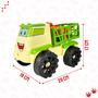 Imagem de Brinquedo Grande Caminhão Carrinho Reforçado Caçamba + Dinos