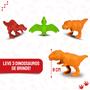 Imagem de Brinquedo Grande Caminhão Carrinho Reforçado Caçamba + Dinos