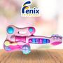 Imagem de Brinquedo Guitarra Baby Rosa com Som e Luzes - Fenix FBB-585R