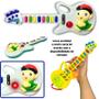 Imagem de Brinquedo Guitarra Musical Com Luz Animais Da Fazenda