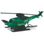 Imagem de Brinquedo Helicóptero Águia Negra Verde 9004 - Cardoso - Brinquedos Cardoso