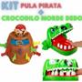 Imagem de Brinquedo Infantil 2 Jogos Crocodilo e Pula Pirata Infantil