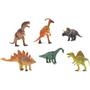 Imagem de Brinquedo Infantil 6 Dinossauros Jurassic Fun Dino Multikids BR1467