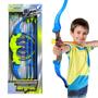 Imagem de Brinquedo Infantil Arco e Flecha 57cm Cavaleiro Medieval Azul