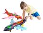 Brinquedo infantil avião Com Som Luzes Coloridas A-380 Bate e Volta Aviãozinho - Wellmix Imagem de Brinquedo infantil avião Com Som Luzes Coloridas A-380 Bate e Volta Aviãozinho