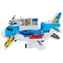 Imagem de Brinquedo Infantil Aviao de Resgate com Carrinhos DM TOYS