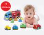 Imagem de Brinquedo Infantil Baby Car e Baby Cargo com 8 Carrinhos