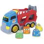 Imagem de Brinquedo Infantil Baby Cargo 1 Caminhão e 4 Carrinhos
