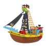 Imagem de Brinquedo Infantil Barco Pirata Com Rodinhas 23 Peças Maral