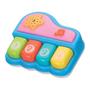 Imagem de Brinquedo Infantil Bebe Musical Mini Piano Luz E Sons Musical Pianinho Aprendizado