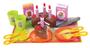 Imagem de Brinquedo Infantil Big Cozinha + Comidinhas e Kit Festa