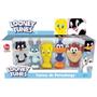 Imagem de Brinquedo Infantil Boneco Dedoche Fantoche De Dedos Looney Tunes