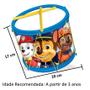 Imagem de Brinquedo Infantil Bumbo Patrulha Canina 2 Baquetas Tambor
