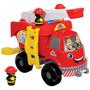 Imagem de Brinquedo Infantil Caminhão Bombeiro Grande - Mercotoys 519