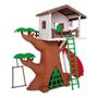Imagem de Brinquedo infantil casa na árvore com bichinho de vinil - Samba toys