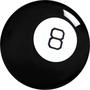 Imagem de Brinquedo infantil com tema retrô Magic 8 Ball Mattel Games